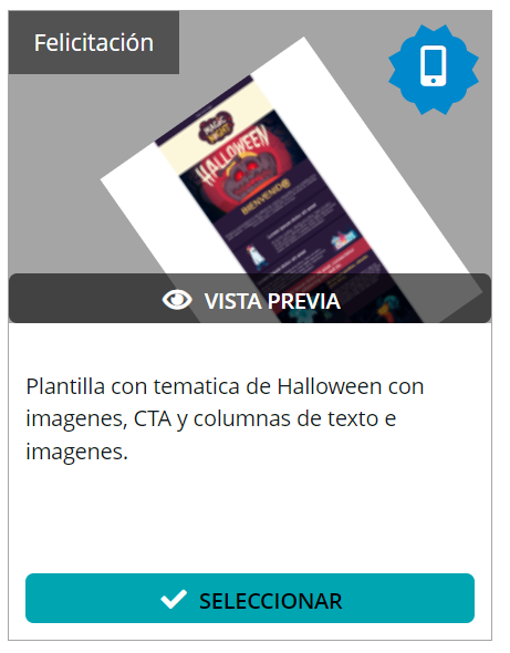 Diseños de plantillas de email marketing para Halloween