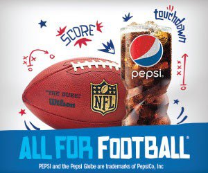 design a good display campaign banner: Pepsi