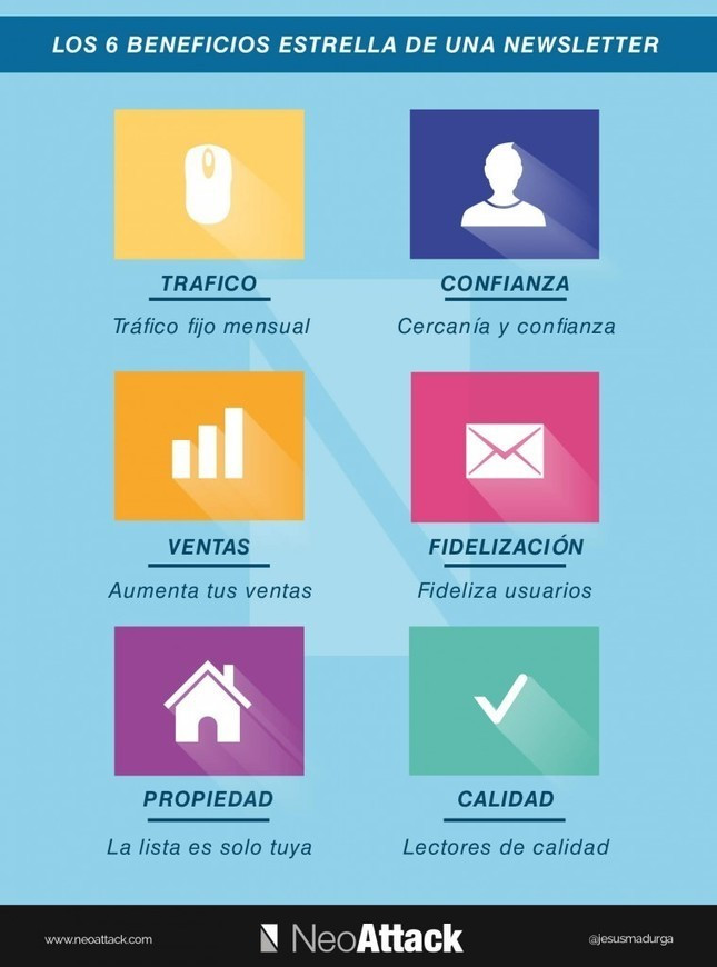 beneficios de una newsletter