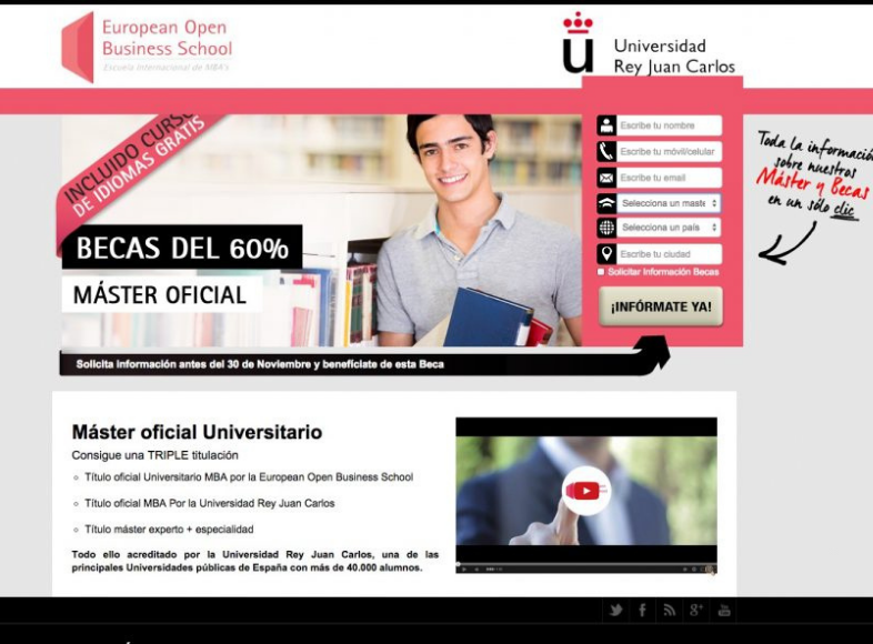 Cosa si ottiene con una buona landing page per le università?