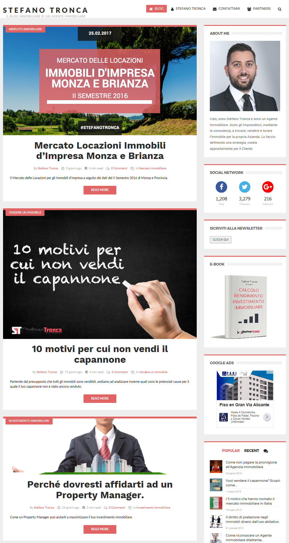 marketing digitale applicati al settore immobiliare: Crea un blog 