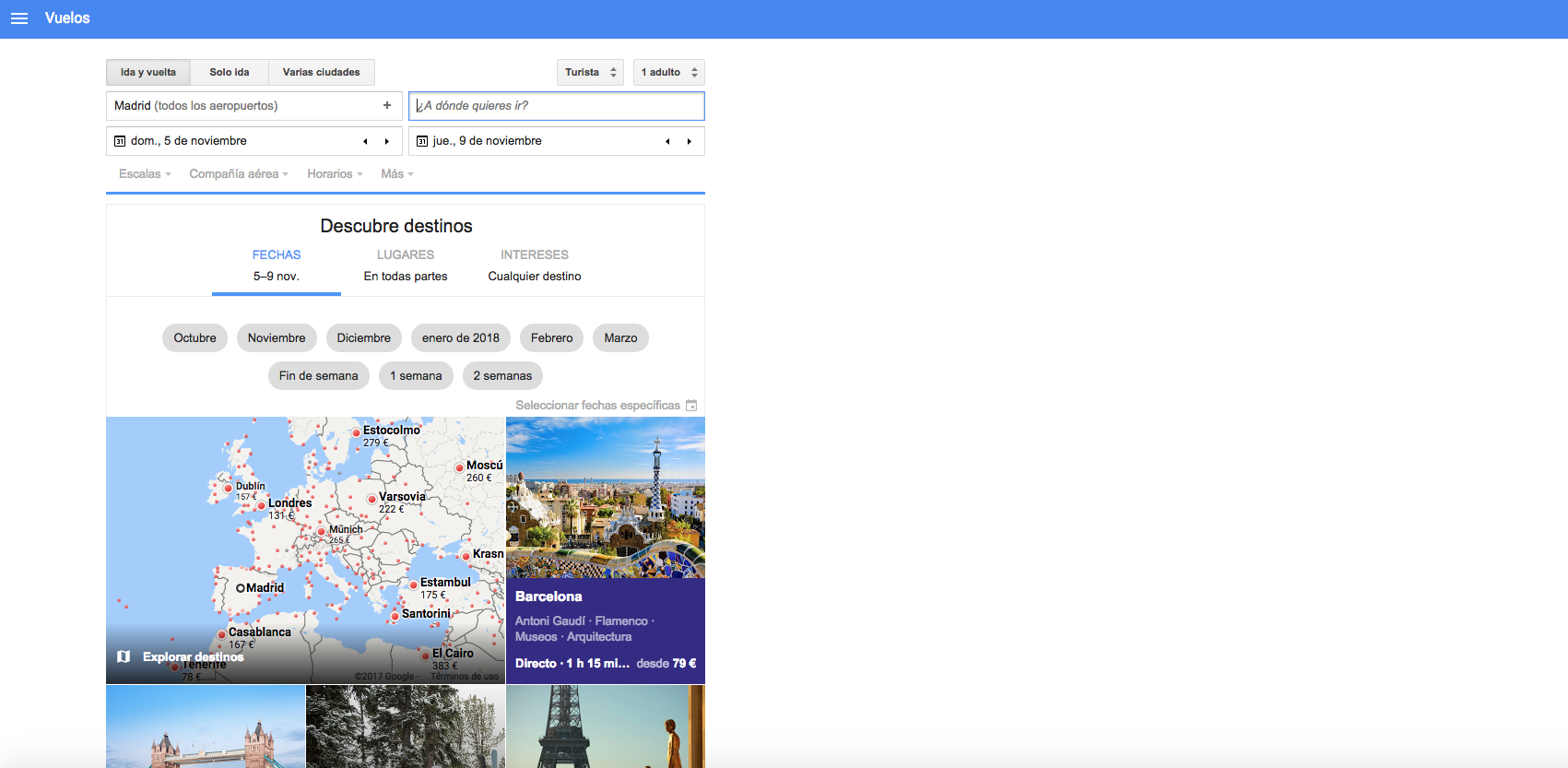 viaggi web google flights