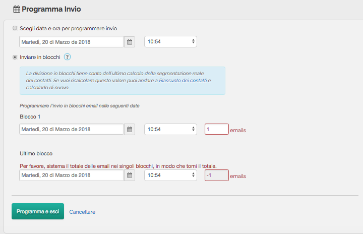 Email da blocchi. Se si opta per strumenti di programmazione per l'invio di e-mail, si risparmiano sicuramente tempo e denaro in aggiunta ai vantaggi.