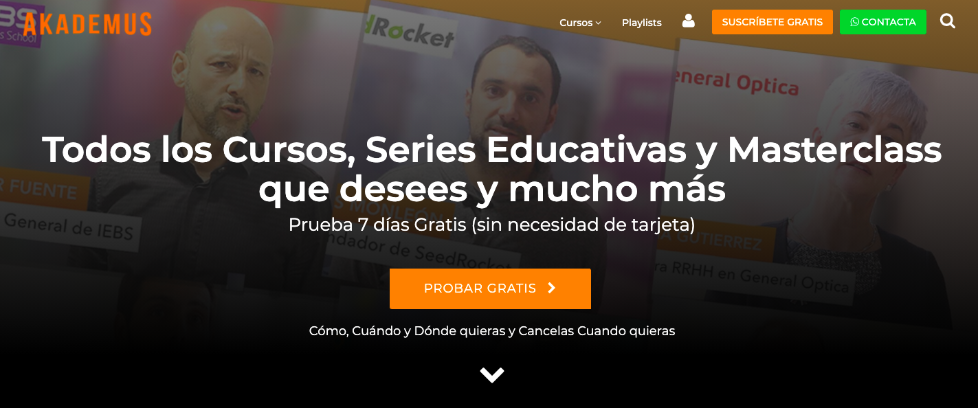 cursos gratuitos de marketing digital: Akademus