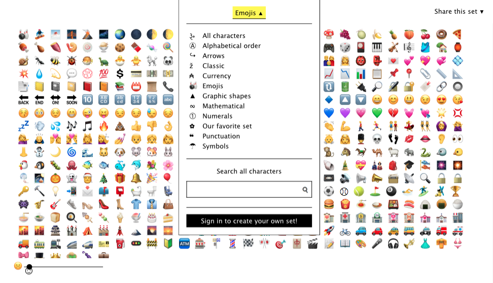 Come inserire emoticons o simboli nei subject delle tue email