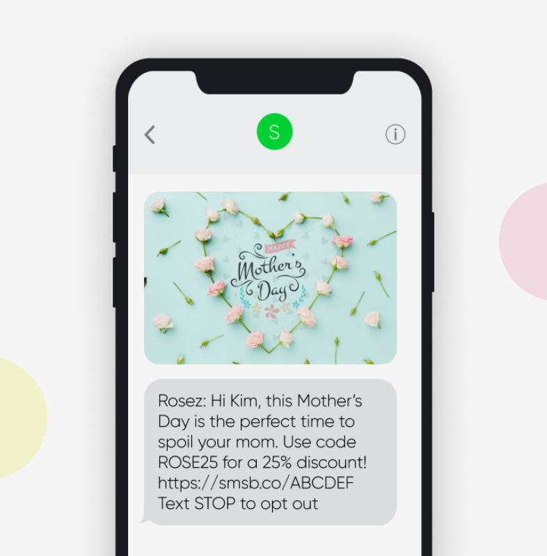 SMS Marketing en el Día de la Madre