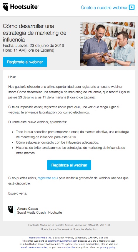 motivos que paralizan las ventas por email