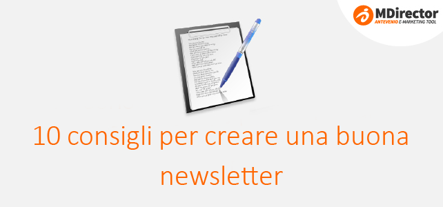 10 consigli per creare una buona newsletter