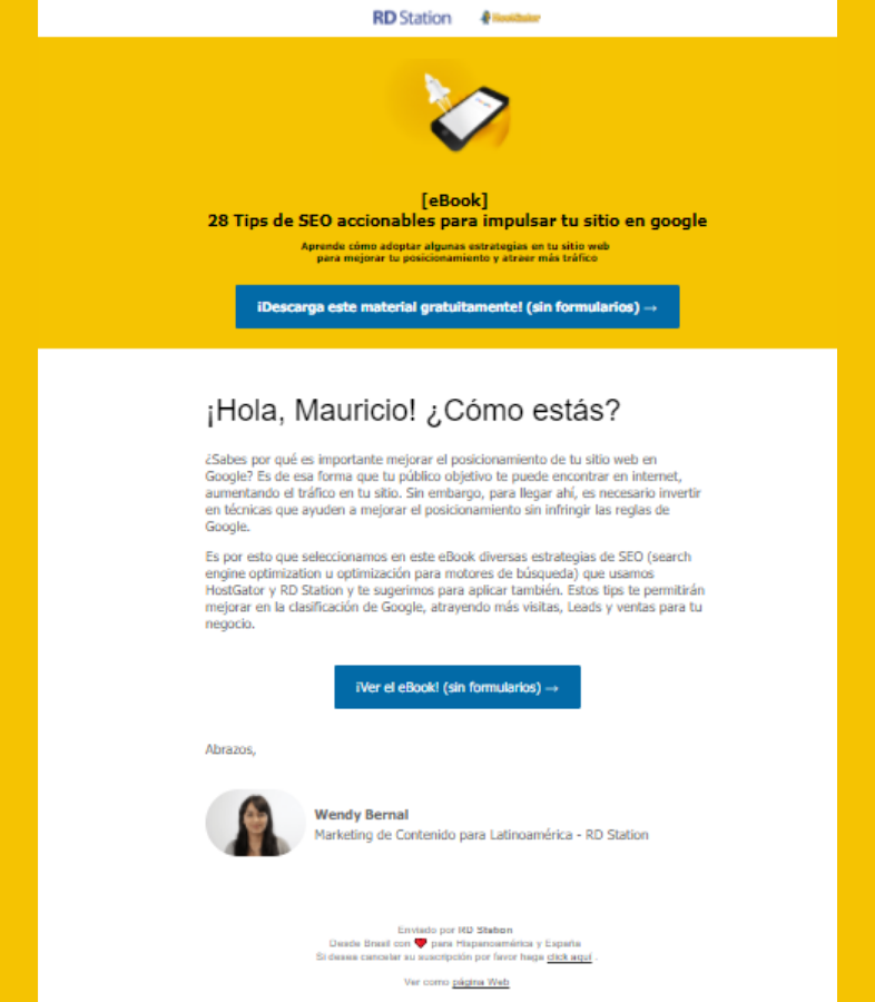 Email Marketing para consultores