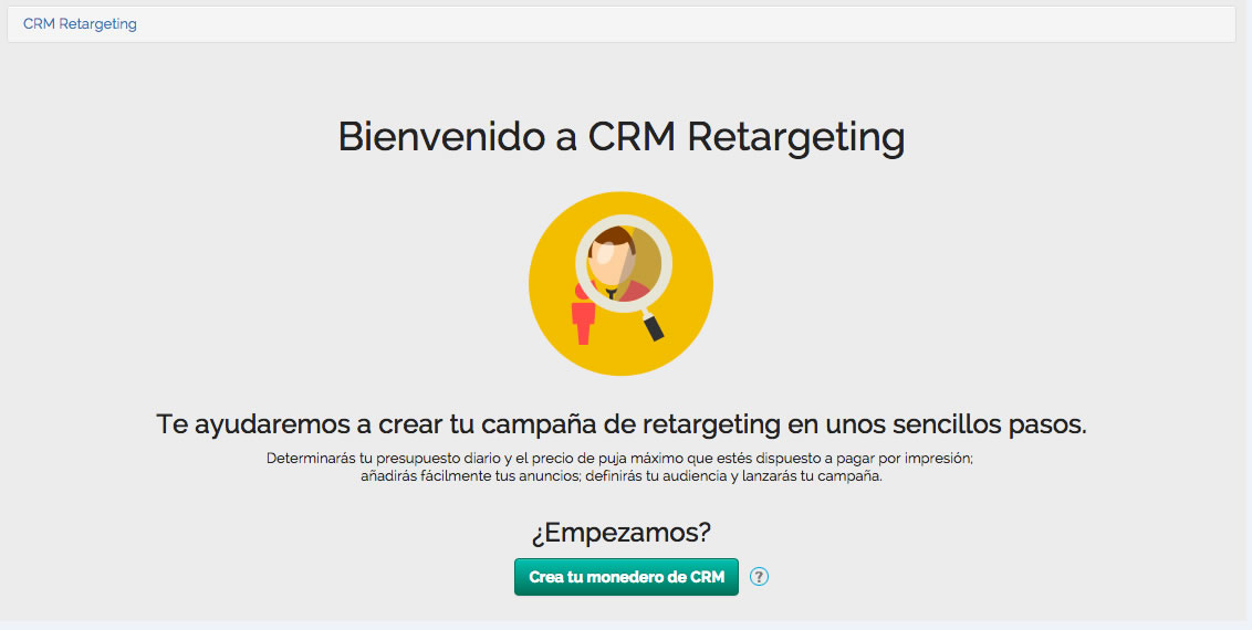 campaña de display retargeting con MDirector