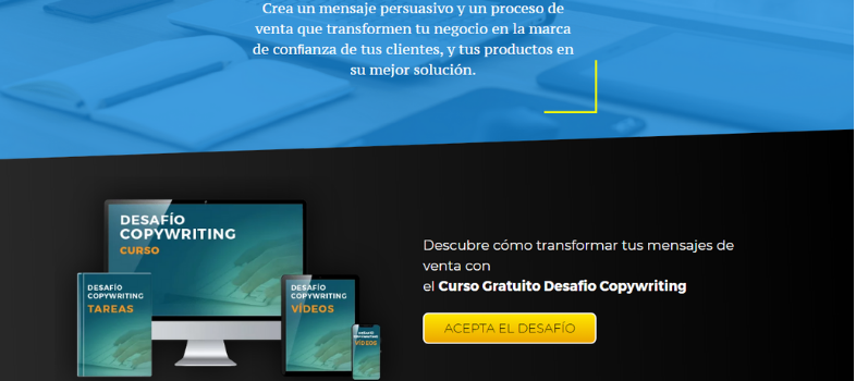 Cursos gratuitos de copywriting: Desafío copywriting de Ivo Fiz