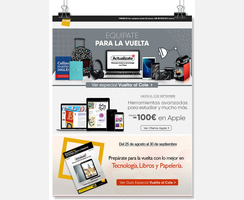 Email marketing para la vuelta al cole: descuentos y promociones