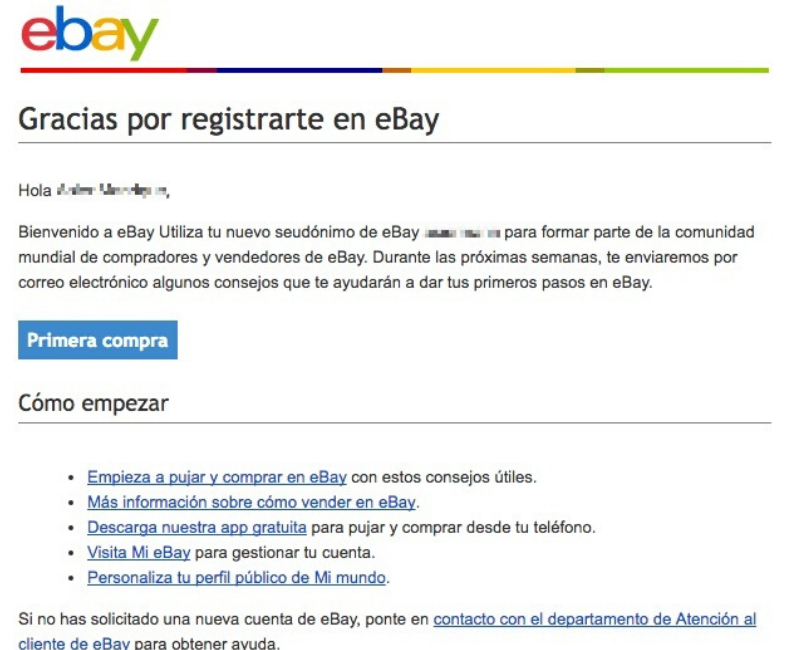 Contenido del correo