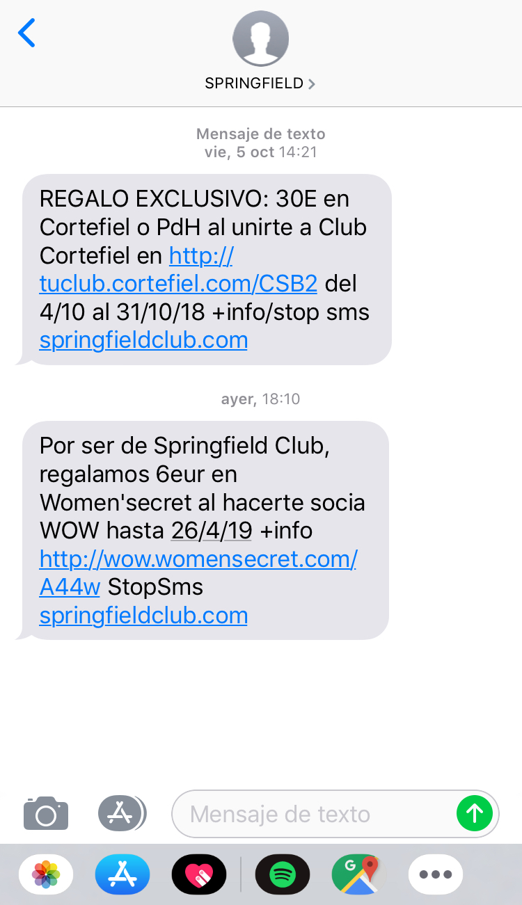 SMS Marketing intrusivo