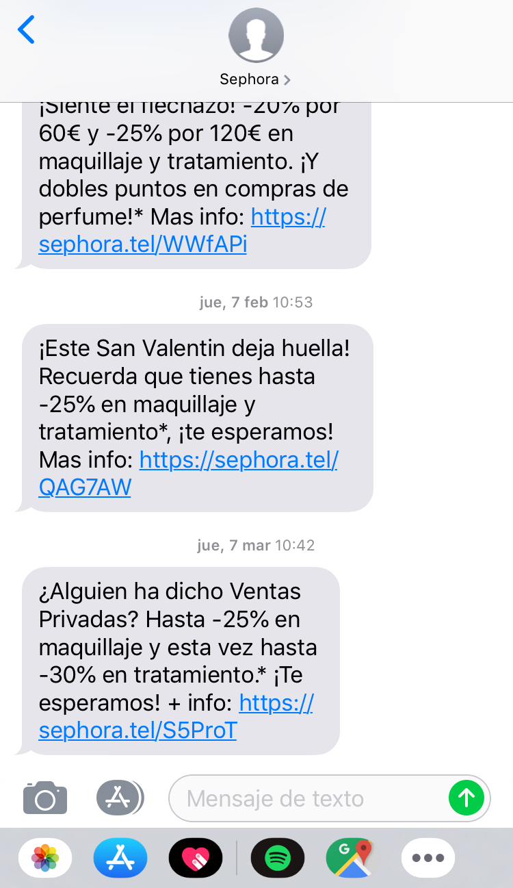 SMS Marketing intrusivo