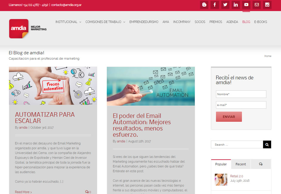 blogs de Email Marketing en LATAM