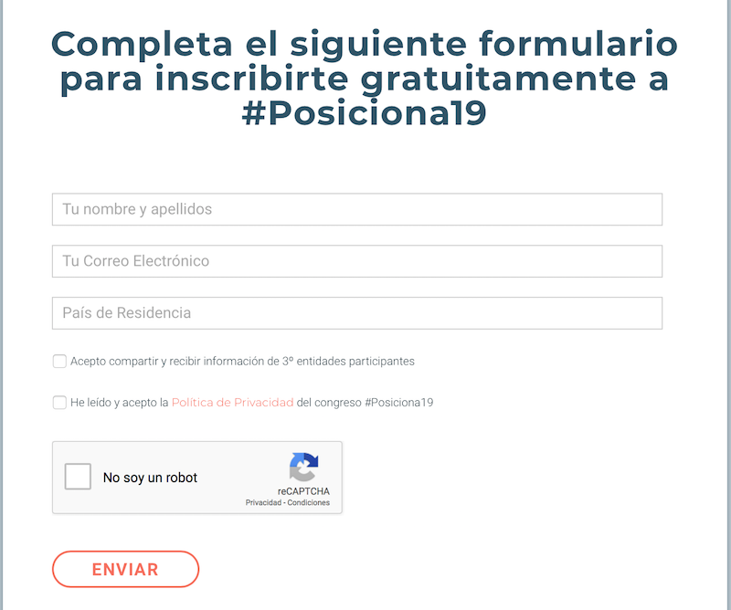 software para crear páginas de registro