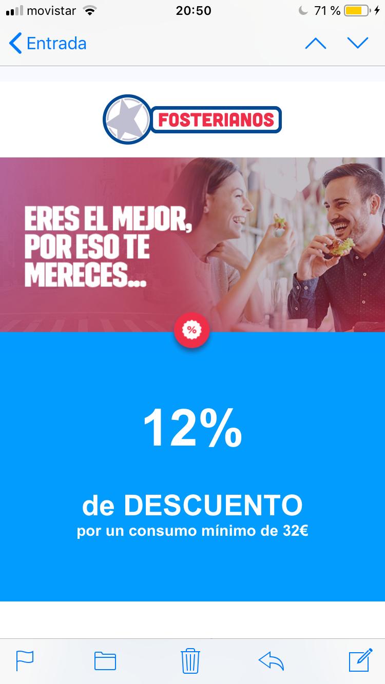 Geolocalización y email marketing: Fosters Hollywood