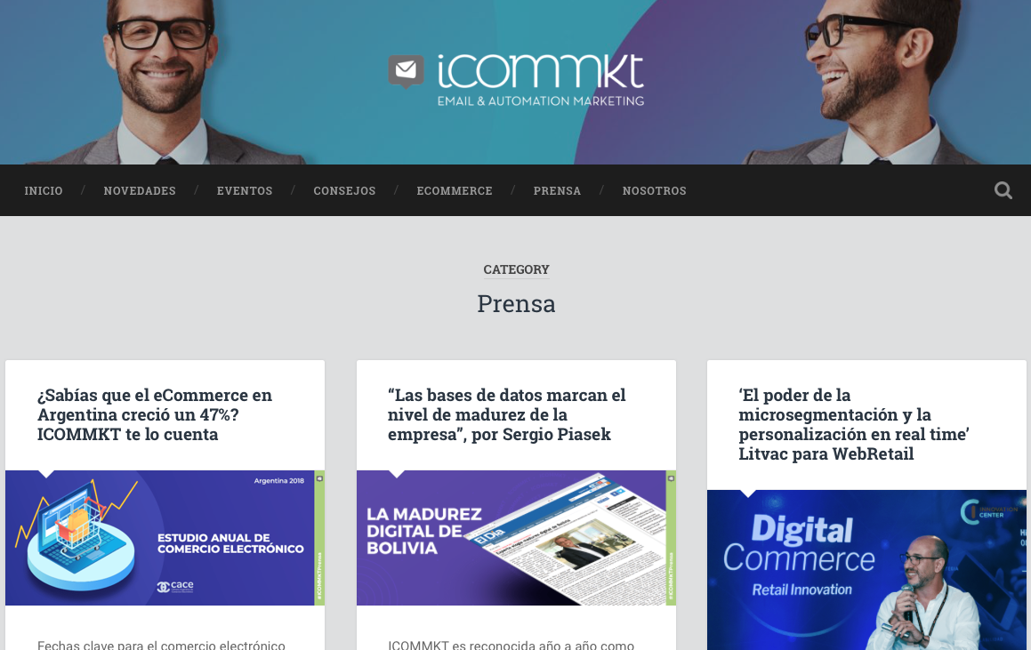 blogs de Marketing Automation en Argentina icommkt