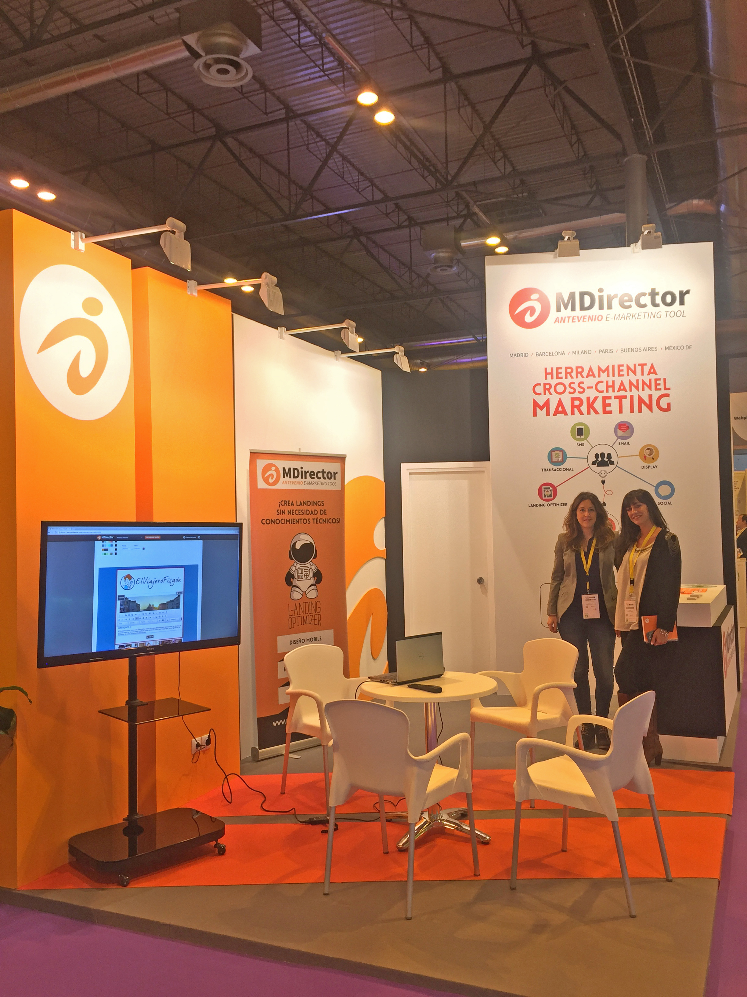 Stand de MDirector en futurizz