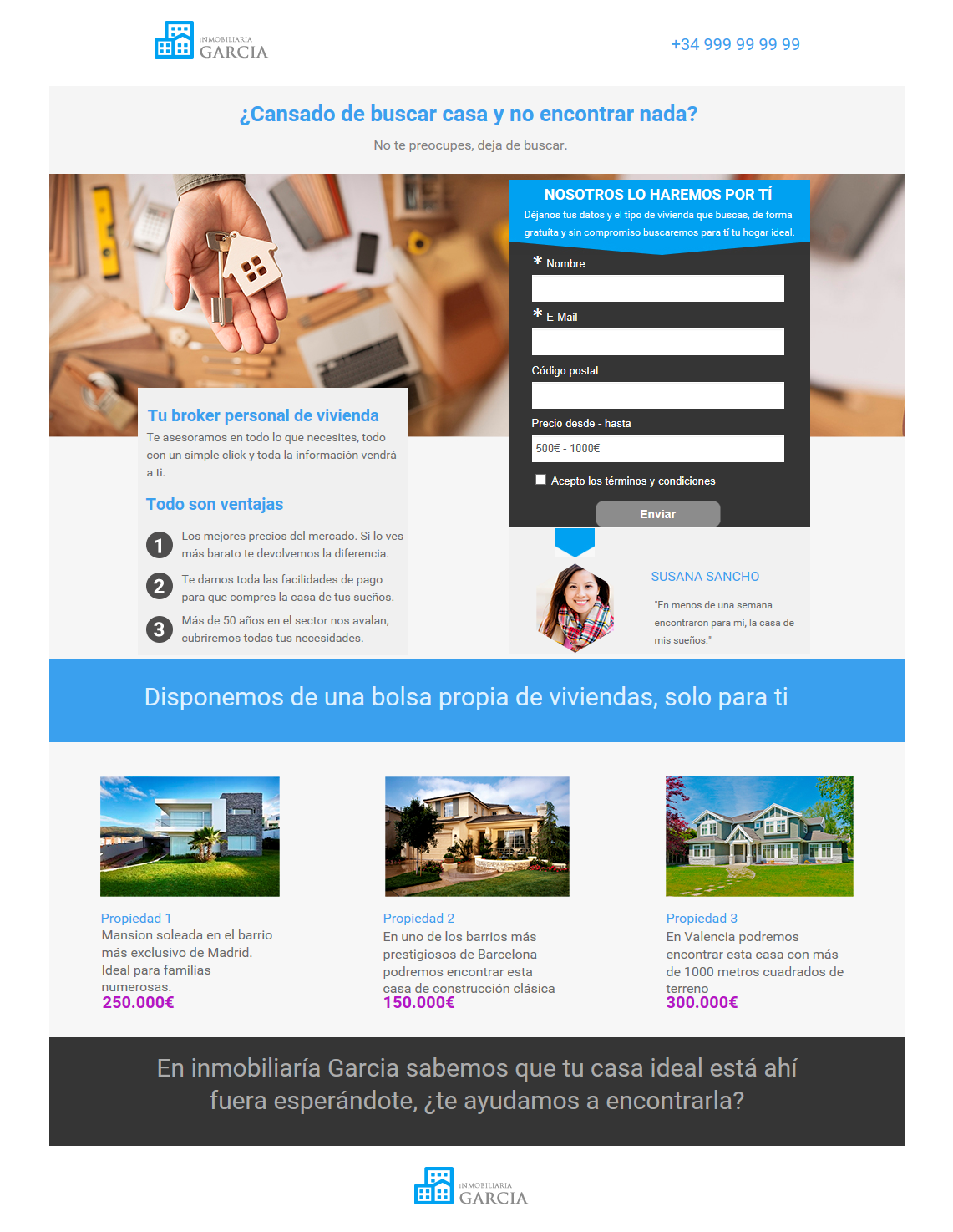 landing page inmobiliaria