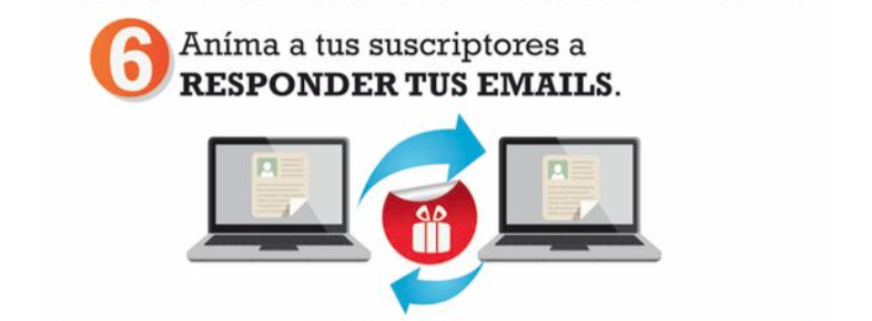 reputación de suscriptores de email marketing. 5.- fomenta las interacciones