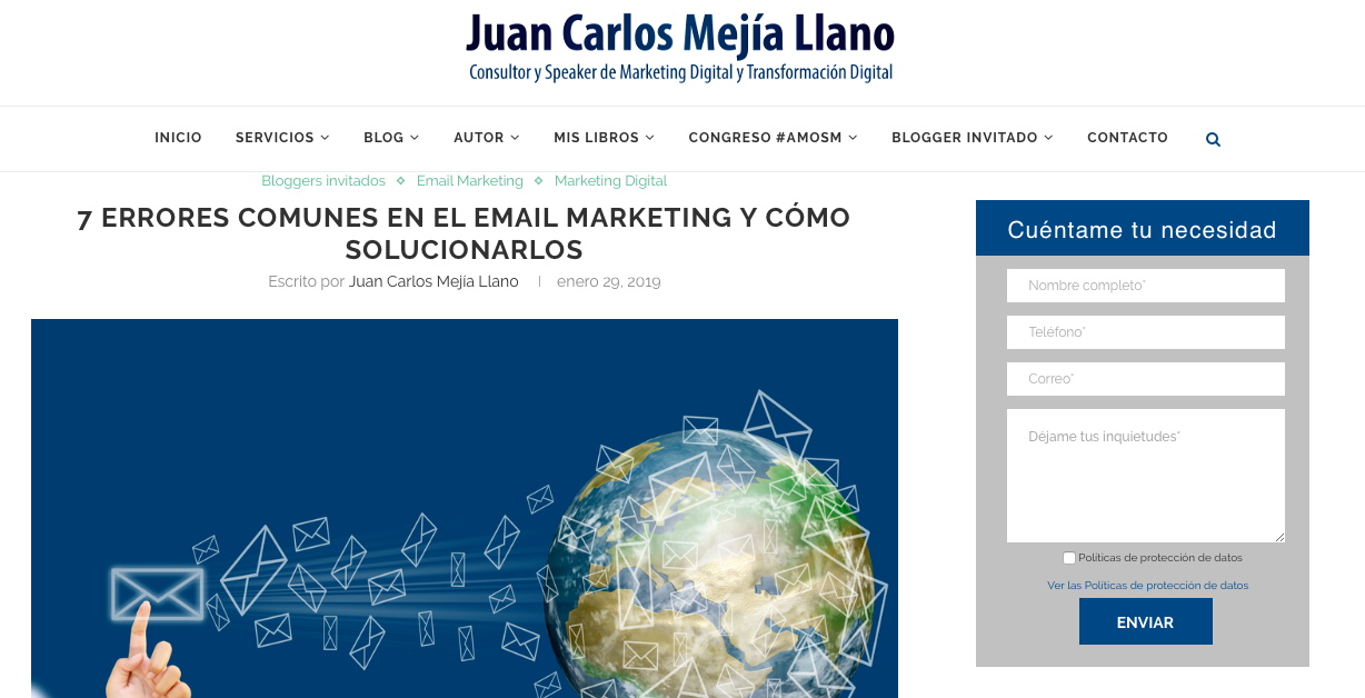 blog juan carlos mejía