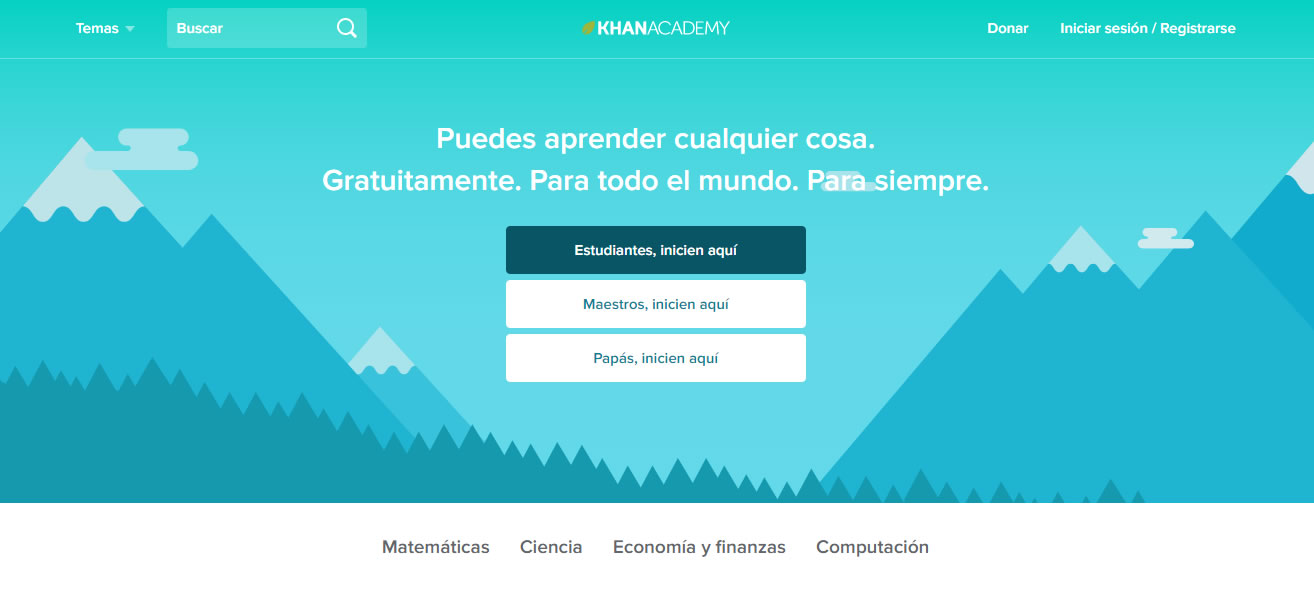 CTAs en Khan Academy