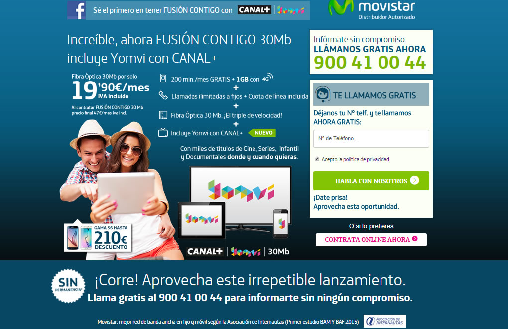 landing page de conversión