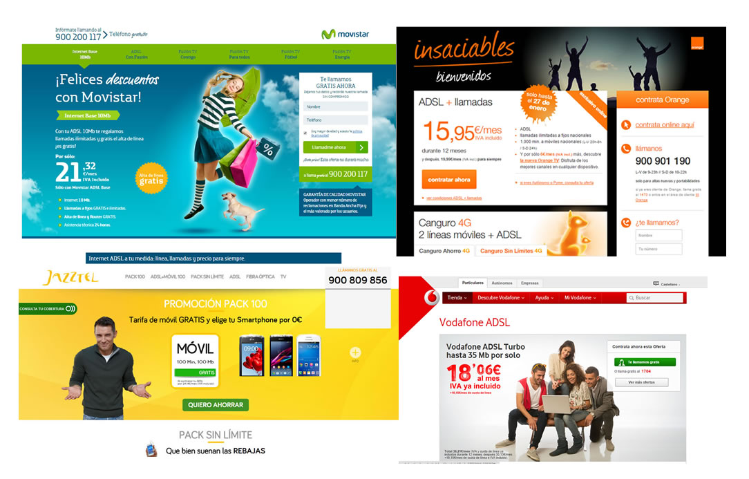 landing pages visuales que convierten