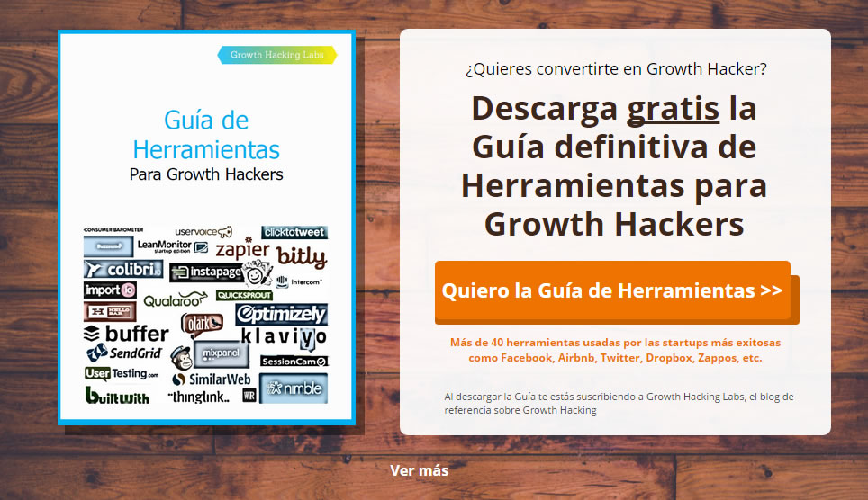 llamadas a la acción de landing pages