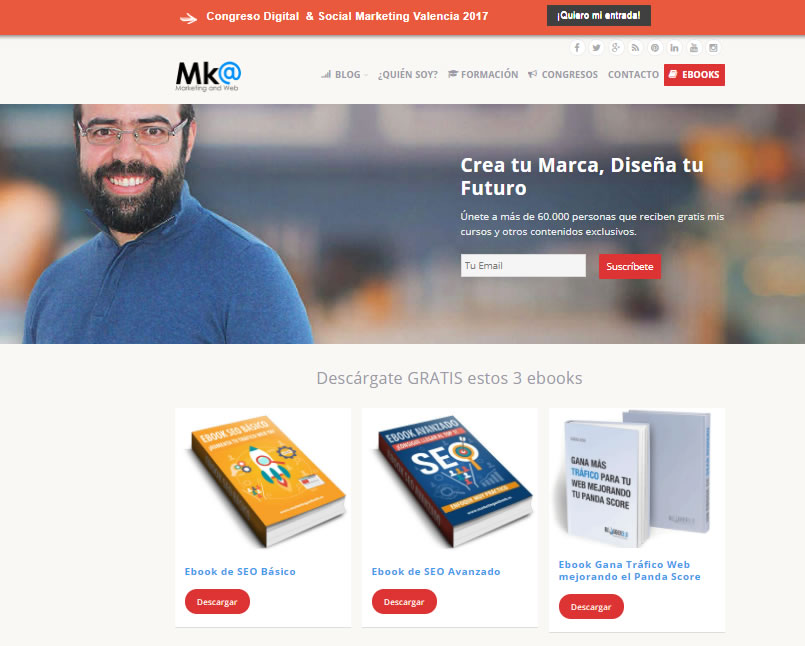 cursos gratuitos de marketing digital: marketing and web