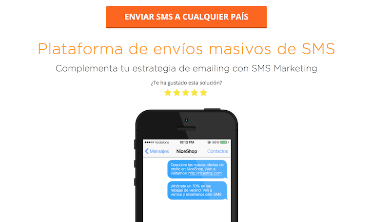 SMS Marketing para el sector de la Automoción MDirector