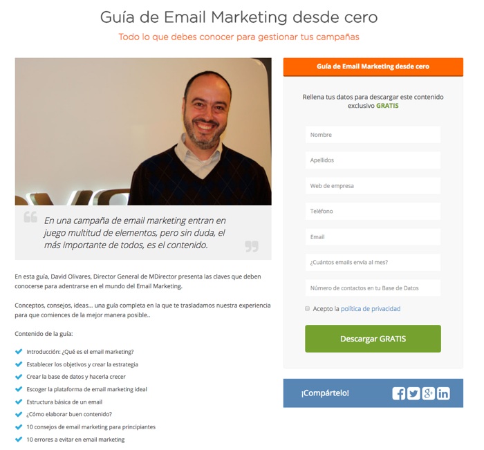 Estrategias para multiplicar los suscriptores de tus listas de email: Recursos