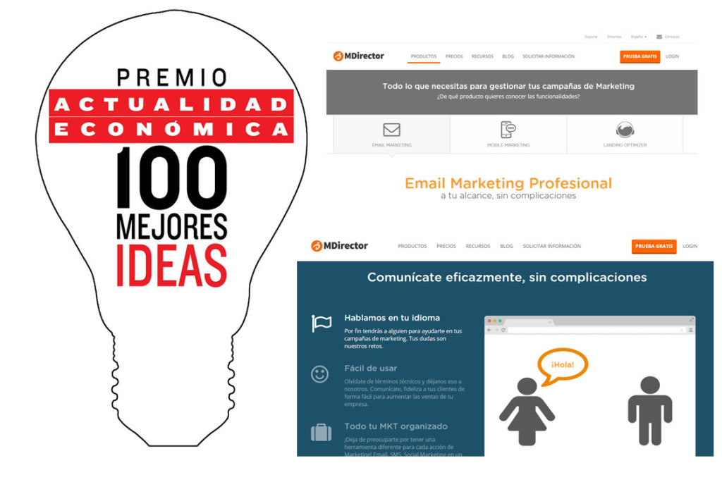 MDirector, premiado una de las mejores ideas de 2014 por Actualidad Económica 