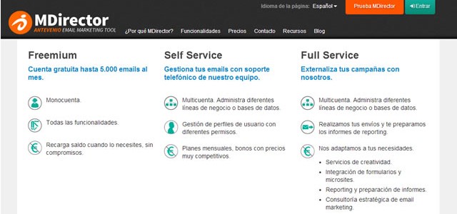 herramienta de email marketing MDirector