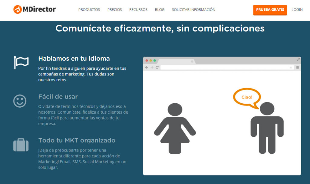 MDirector, herramienta de email marketing que te da soporte en tu idioma