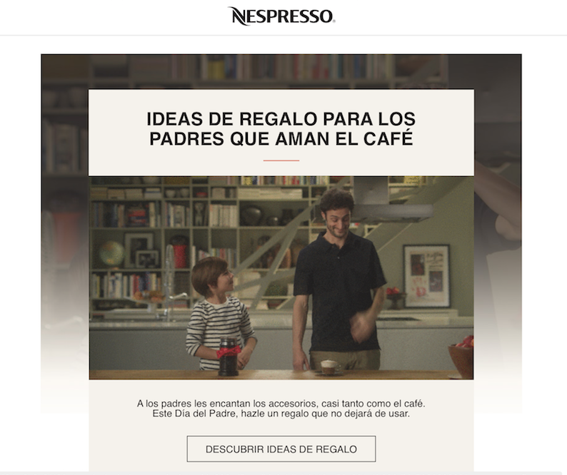 nespresso ejemplo