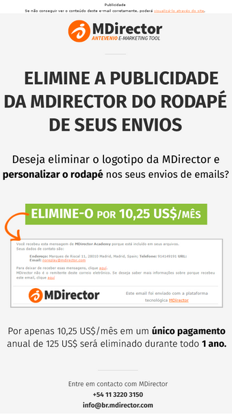 newsletter que convertem como MDirector