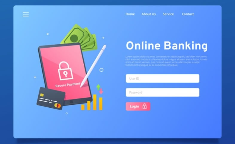 ejemplos de landing pages para el sector bancario