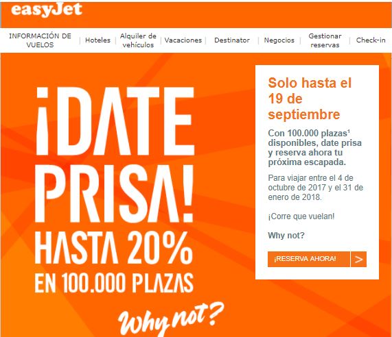 email marketing de marcas de viajes