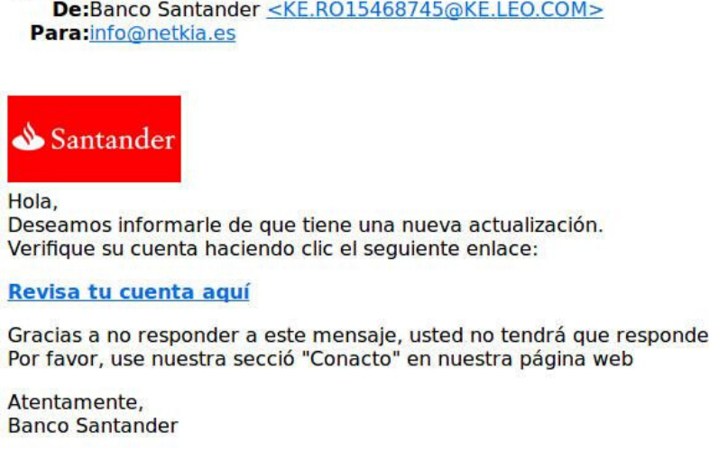 Correo mal redactado