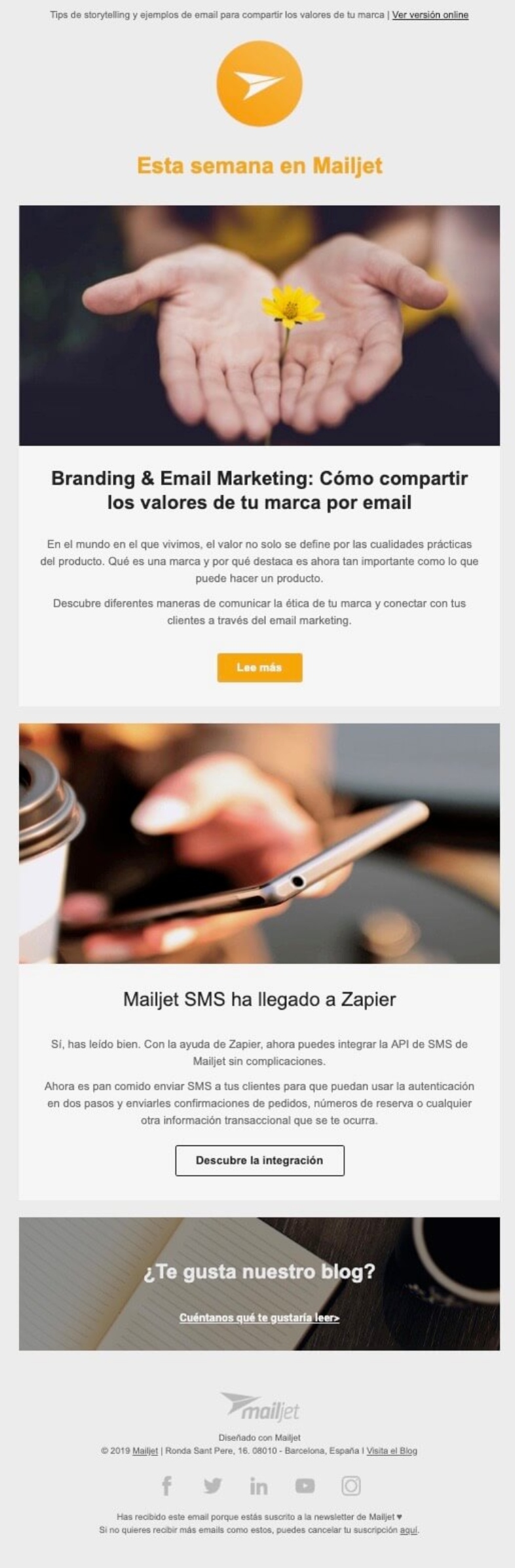 Reforzar la imagen de marca es una clave para el posicionamiento de una marca con email marketing