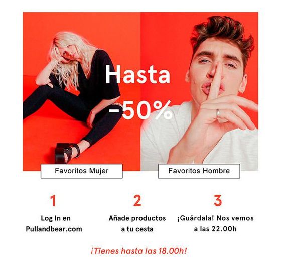 newsletters de temporada rebajas