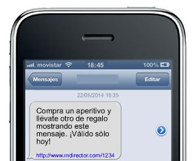 rich sms efectivos: llamada a la acción directa