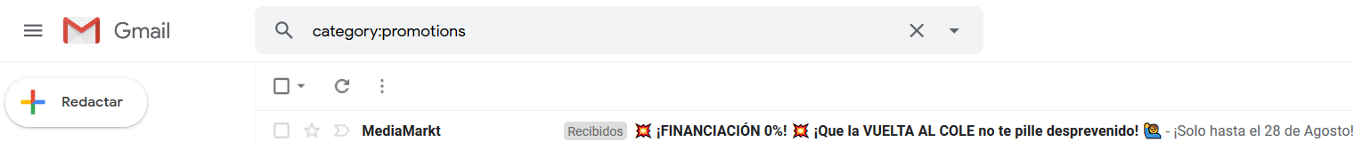 Uso de emojis en el preheader