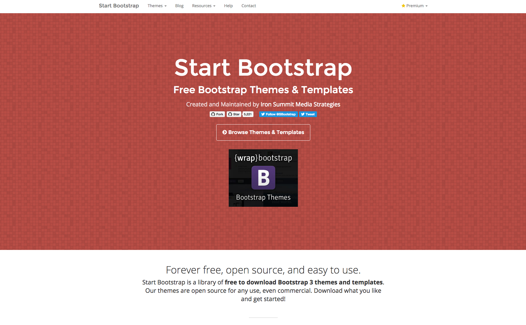 errores en landing pages: Bootstrap