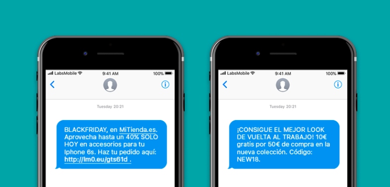 Tasa de apertura en los SMS