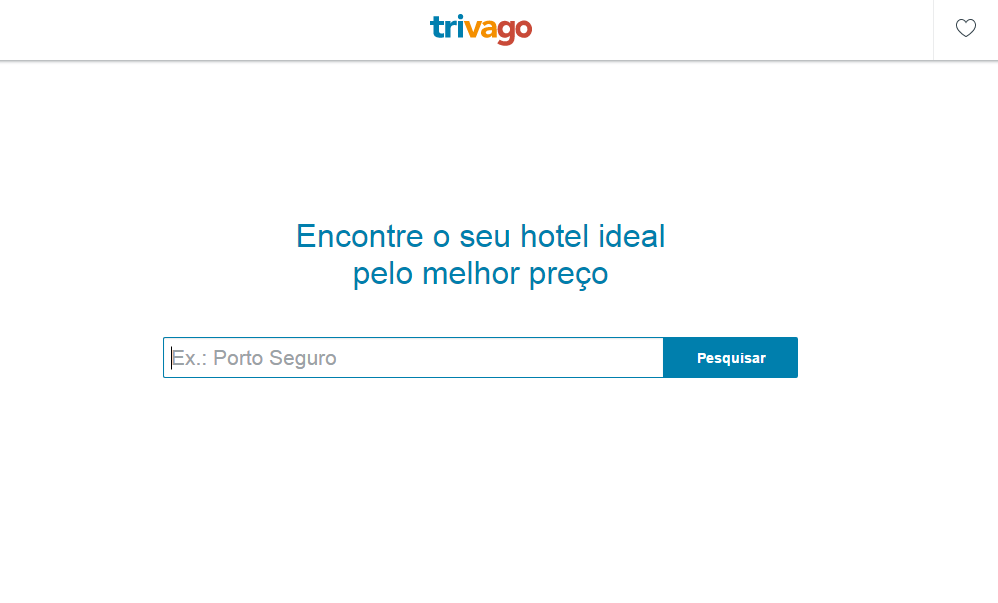 Os melhores sites de viagens: trivago