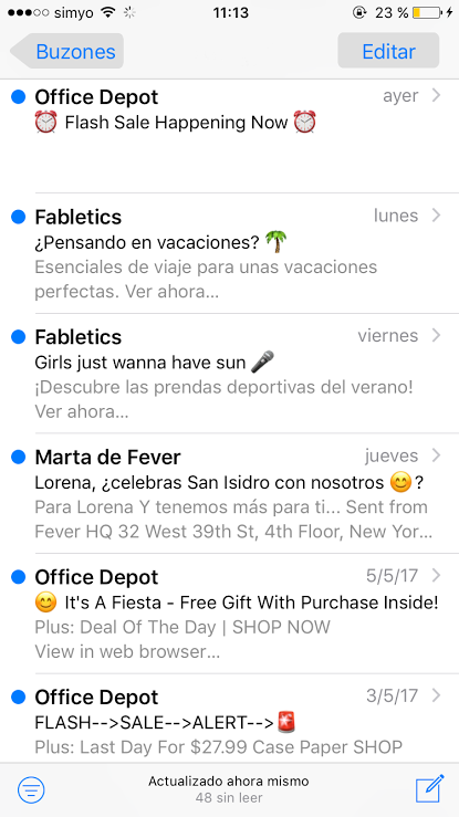 cómo aumentar el open rate de los envíos de email